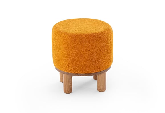 Ezel 45 Lik Puf -Altın Sarısı