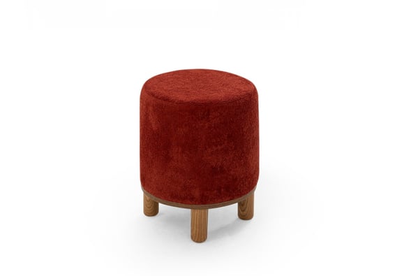 Ezel 45 Lik Puf  - Bordo