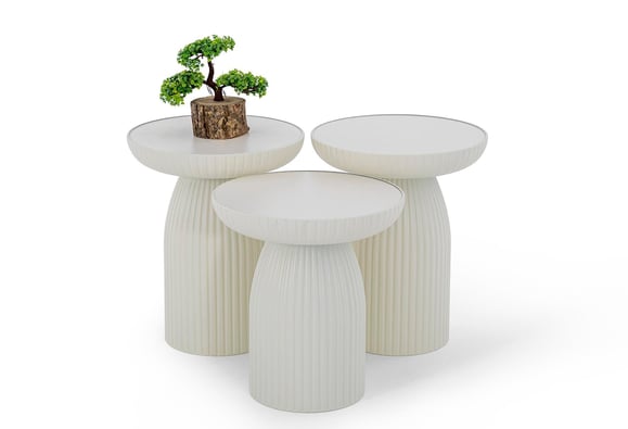 Fanus Mantar Sehpa Takımı Aytaşı