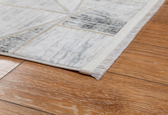 Kadife Gri Halı 80x150 (KF456A)