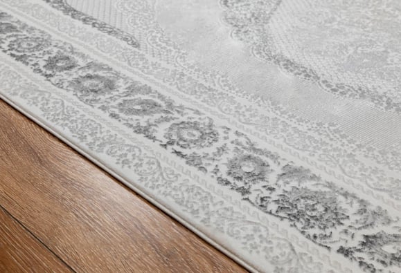 Kadife Gri Halı 80x150 (KF504)