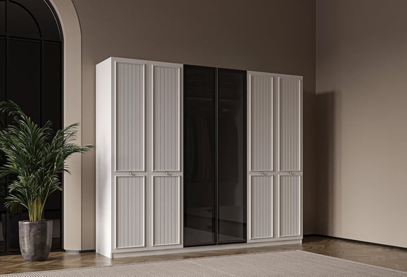 Lena 6 Kapaklı Modül Dolap