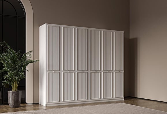 Lena 6 Kapaklı Modül Dolap