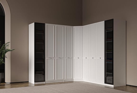 Lena 9 Kapaklı Modül Dolap