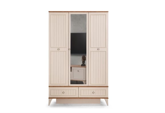 Lena Country 3 Kapılı Dolap