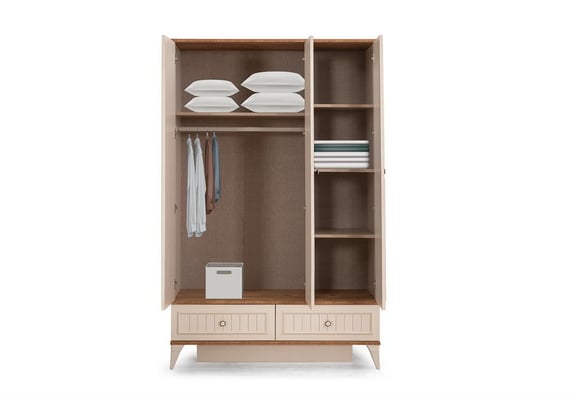 Lena Country 3 Kapılı Dolap