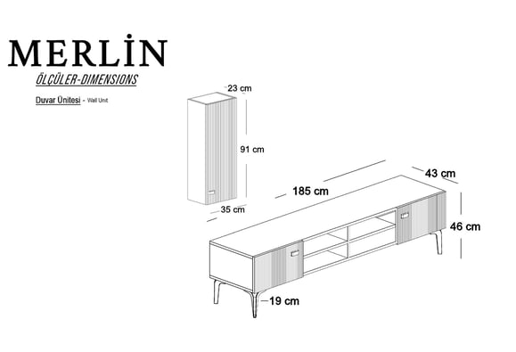 Merlin Tv Ünitesi