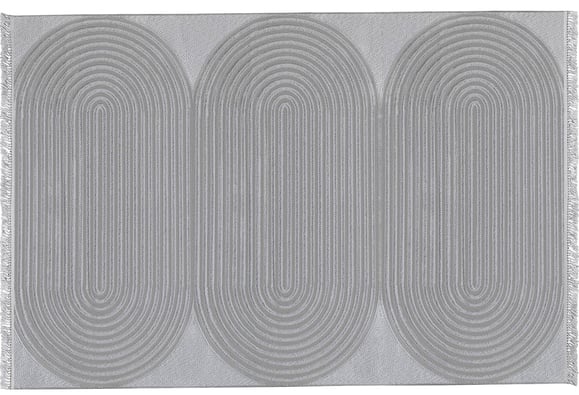 Monica Açık Gri Halı 120x180 (MC357)