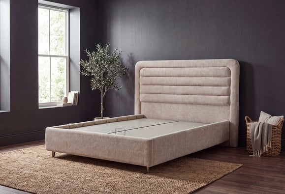 Nehir 150x200 Döşemeli Baza Başlık Seti