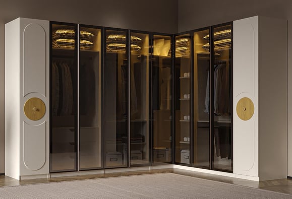 Olimpia 10 Kapaklı Modül Dolap