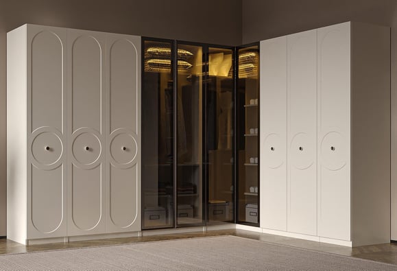 Olimpia 10 Kapaklı Modül Dolap