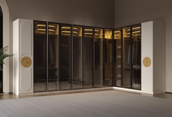 Olimpia 12 Kapaklı Modül Dolap