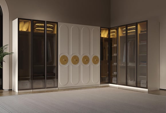 Olimpia 12 Kapaklı Modül Dolap