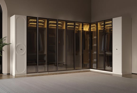 Olimpia 12 Kapaklı Modül Dolap