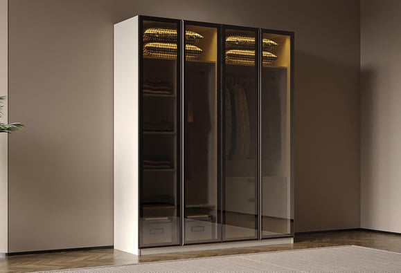 Olimpia 4 Kapaklı Modül Dolap