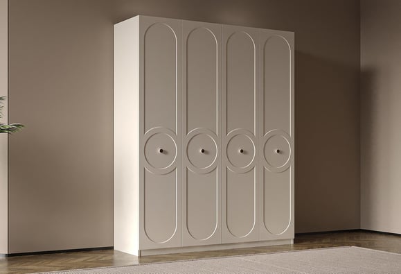 Olimpia 4 Kapaklı Modül Dolap