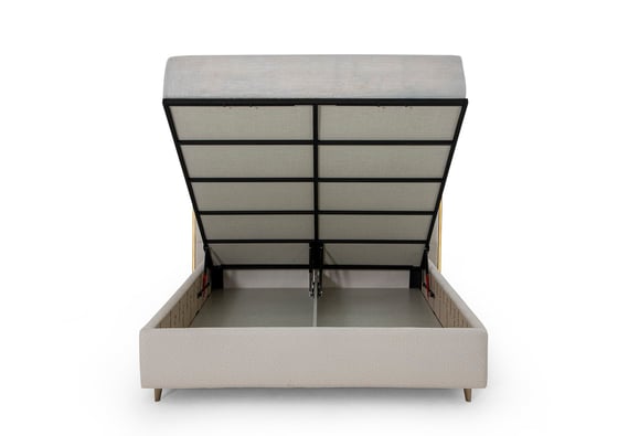 Perla 160x200 Döşemeli Baza Başlık Seti