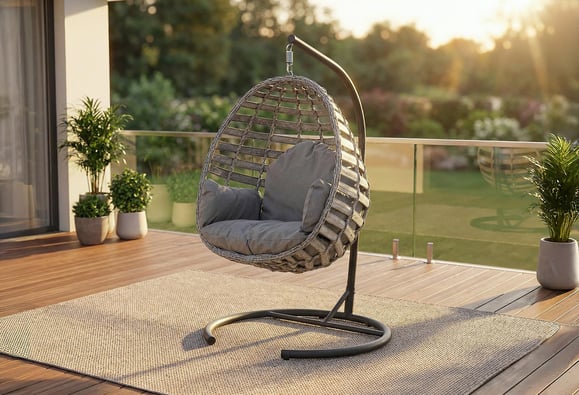 Pisa Rattan Örme Salıncak