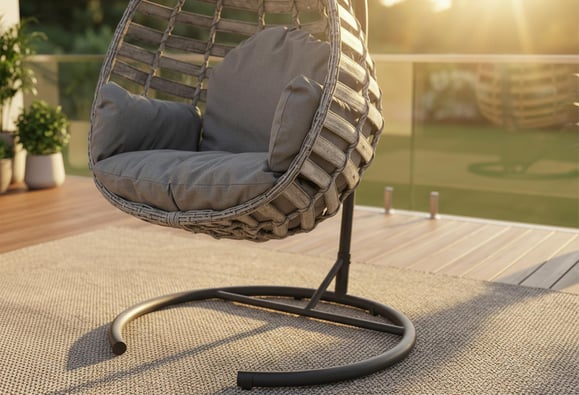 Pisa Rattan Örme Salıncak