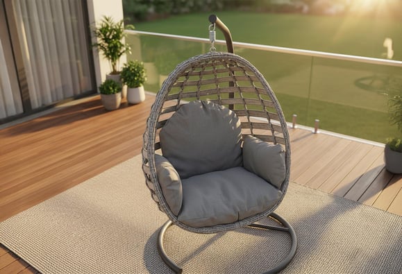 Pisa Rattan Örme Salıncak