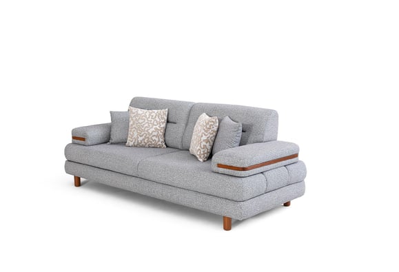 Roma Üçlü - ( Antrasit / Ceviz)