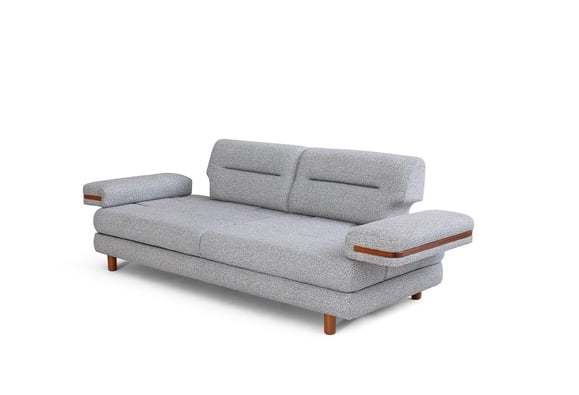 Roma Üçlü - ( Antrasit / Ceviz)