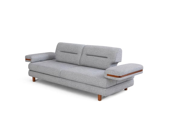 Roma Üçlü - ( Antrasit / Ceviz)