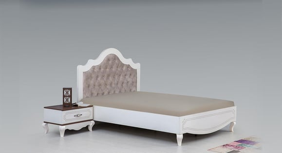 Rustik 160 lık Karyola Seti (Vizon-T21)