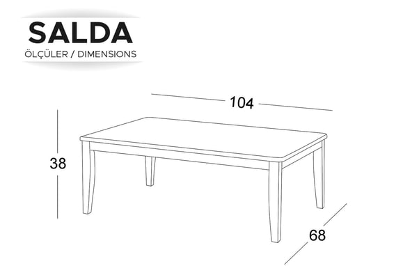 Salda Orta Sehpa