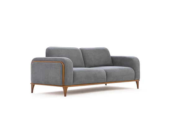 Santa Üçlü (Koyu Gri)