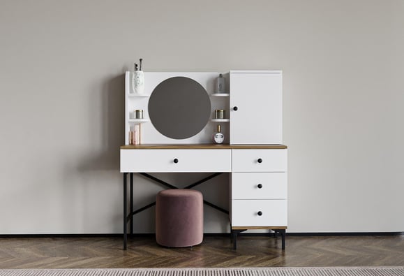 Still Dört Çekmeceli Makyaj Masası 