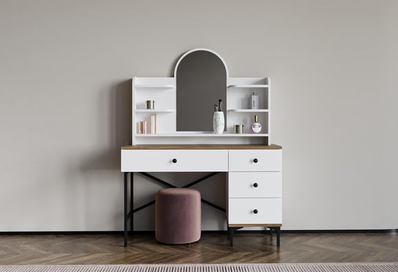 Still Dört Çekmeceli Makyaj Masası 