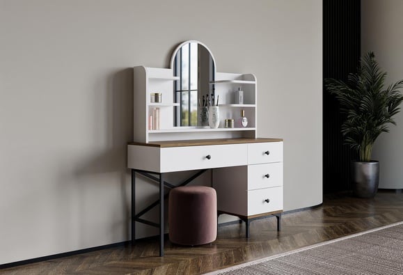 Still Dört Çekmeceli Makyaj Masası 