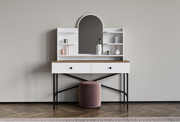 Still İki Çekmeceli Makyaj Masası 
