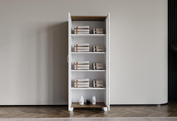 Still İki Kapaklı Banyo Dolabı