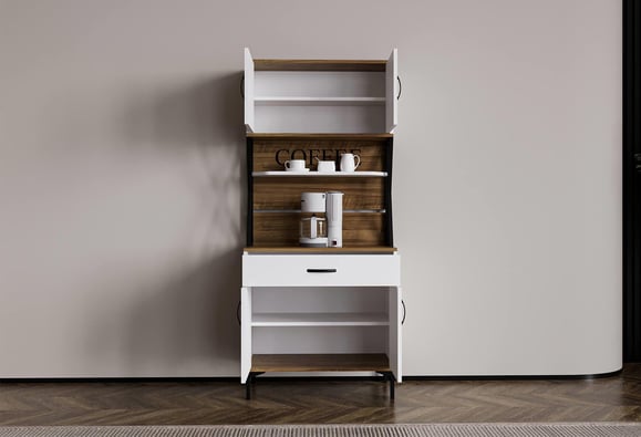 Still İki Kapaklı Kahve Dolabı