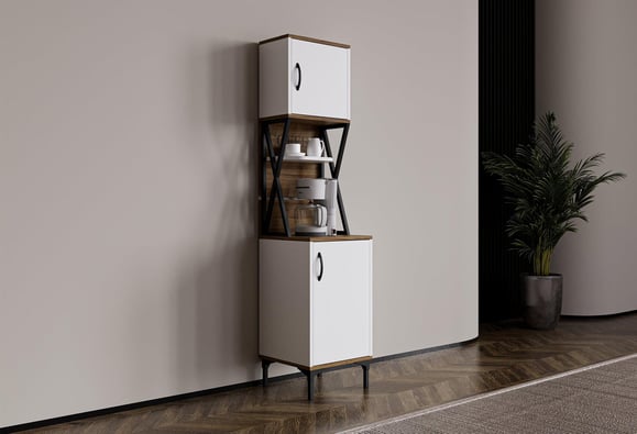 Still Tek Kapaklı Kahve Dolabı 
