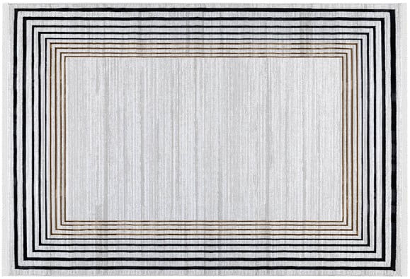 Marina Krem/Antrasit Halı 80x150 (MN410)