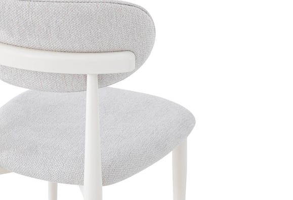 Trend Bohem Sandalye (Metal Aytaşı Ayak/Krem)