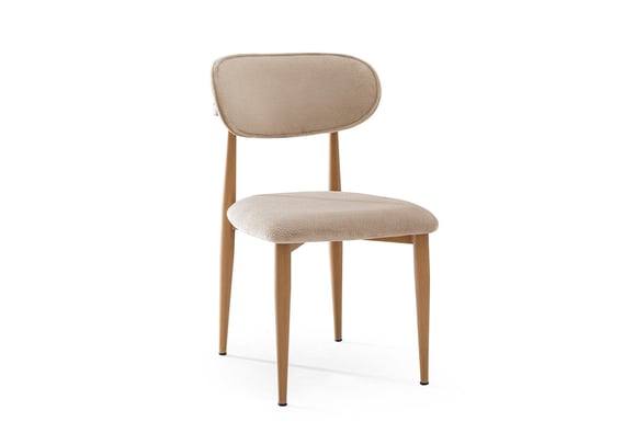 Trend Bohem Sandalye (Meşe Ayak/Bej)