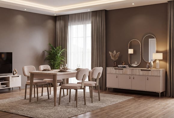Trevi Yemek Odası Takımı