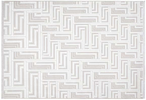 Lotus Halı 150X230 - Krem/Bej (LT507)