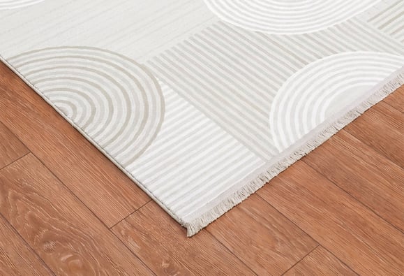 Lotus Halı 150X230 - Krem/Vizon (LT528) 