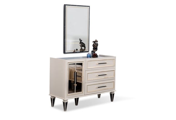 Valencia Aynalı Şifonyer