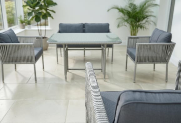 Verona Rattan Örme Balkon Bahçe Takımı 