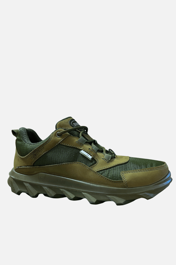 Scooter Su Geçirmez Deri Haki Erkek Ayakkabı M7205NH