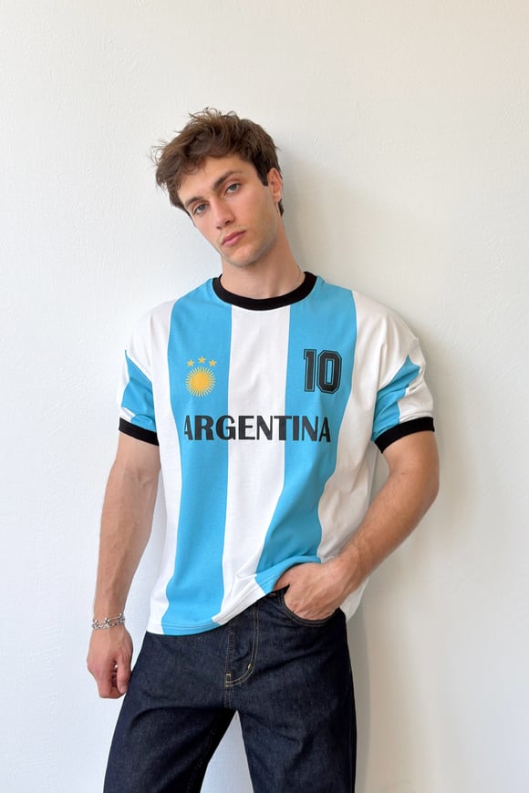 Argentina Baskılı Tişört