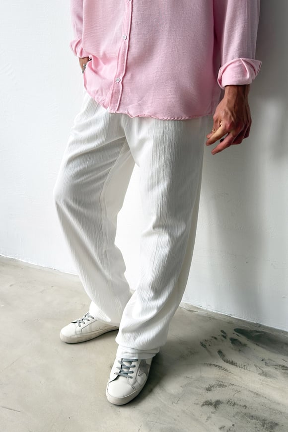 Baggy Keten Pantolon