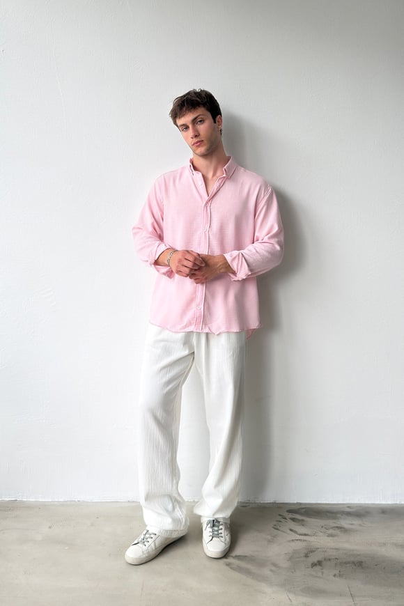 Baggy Keten Pantolon