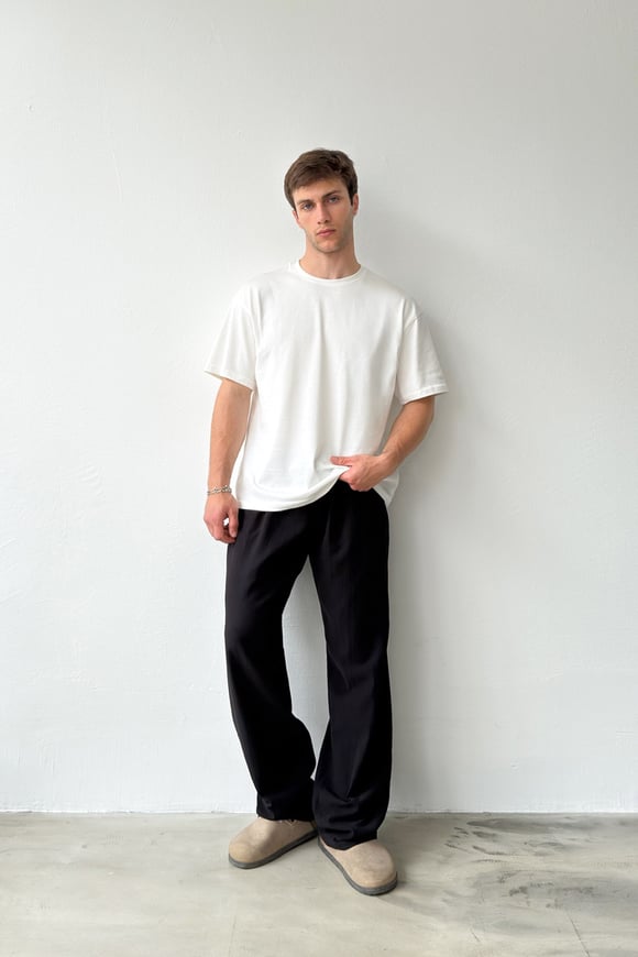 Baggy Keten Pantolon